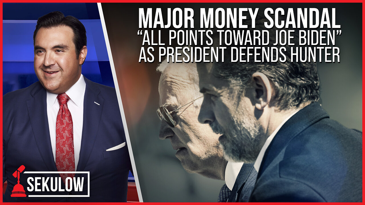 Major Money Scandal “All Points Toward Joe Biden” As President Defends Hunter