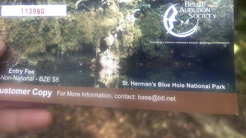 St. Herman’s Blue Hole National Park (Belize)