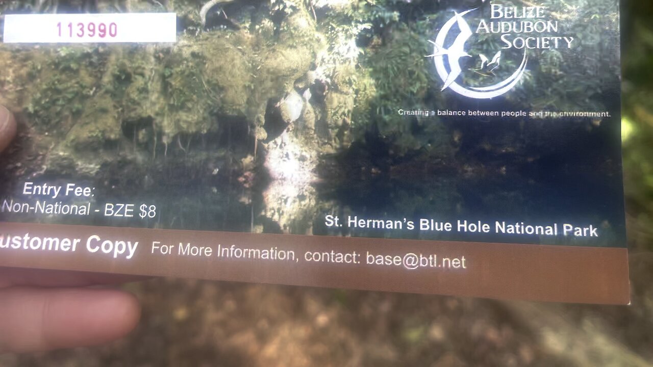 St. Herman’s Blue Hole National Park (Belize)