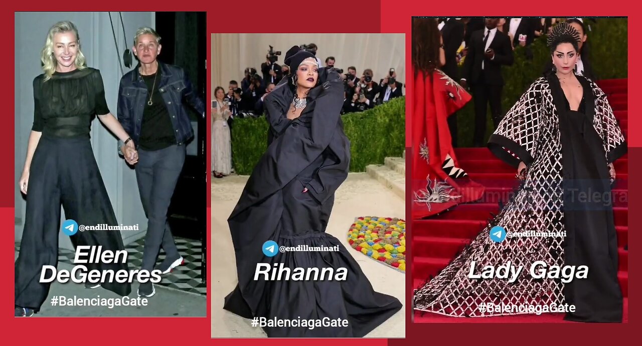 The Balenciaga Celebs... Not ONE public objection to the child exploitation.