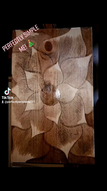 Hodgepodge Lotus Wooden Tray