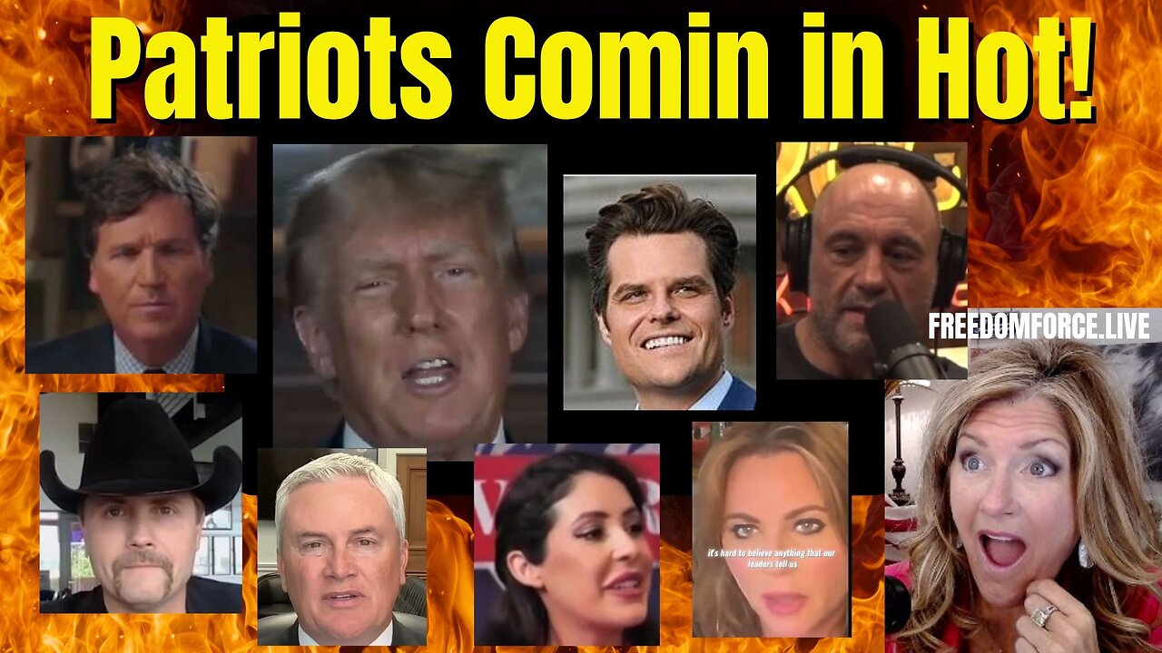 Patriots Coming in Hot! Trump destroy Pharma, Tucker 60M, Hold the Floor, Angel in Sun 6-7-23