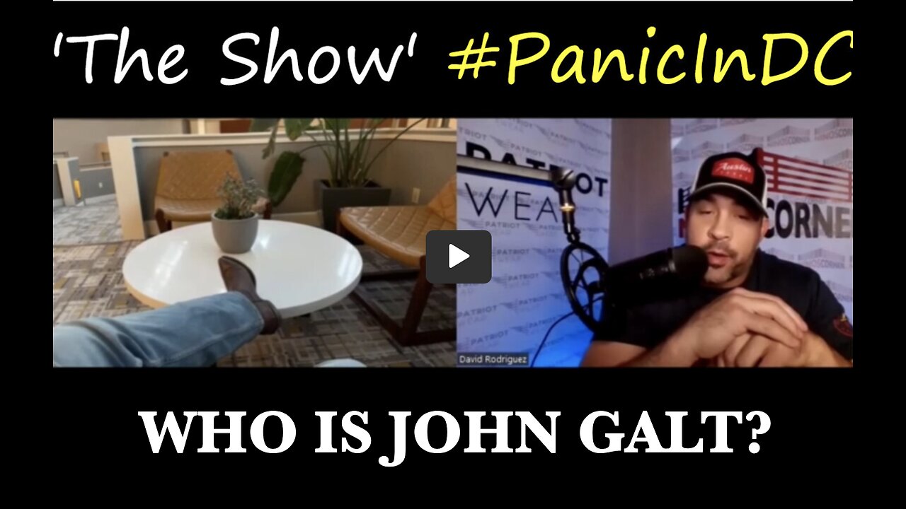 NINO W/ Juan O Savin > [Their] White House Chaos Is 'The Show' #PanicInDC. THX John Galt SGANON