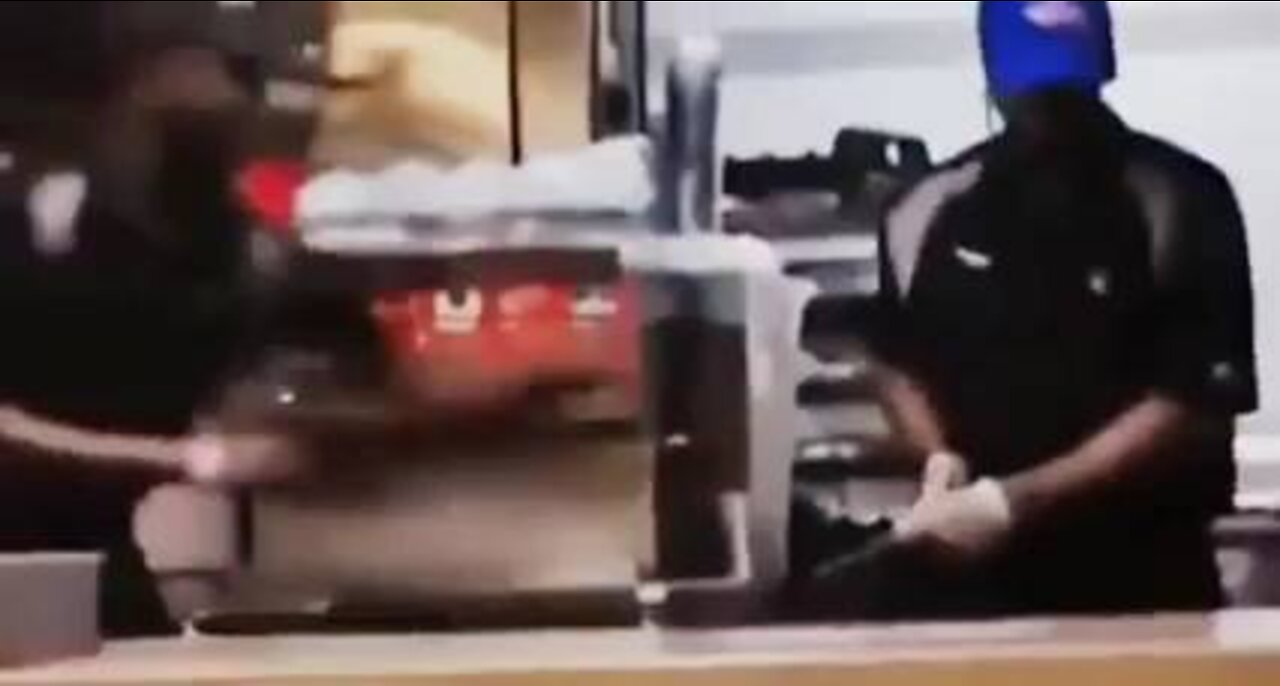 Attacking a Mcdonalds employee and winning a painful prize