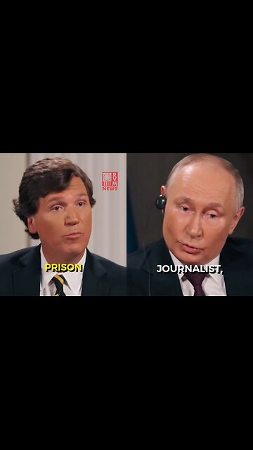 Tucker Asks Putin About Jailed Wall Street Journalist