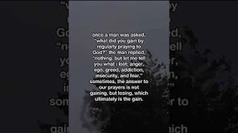 the purpose of prayer 🙏🏼