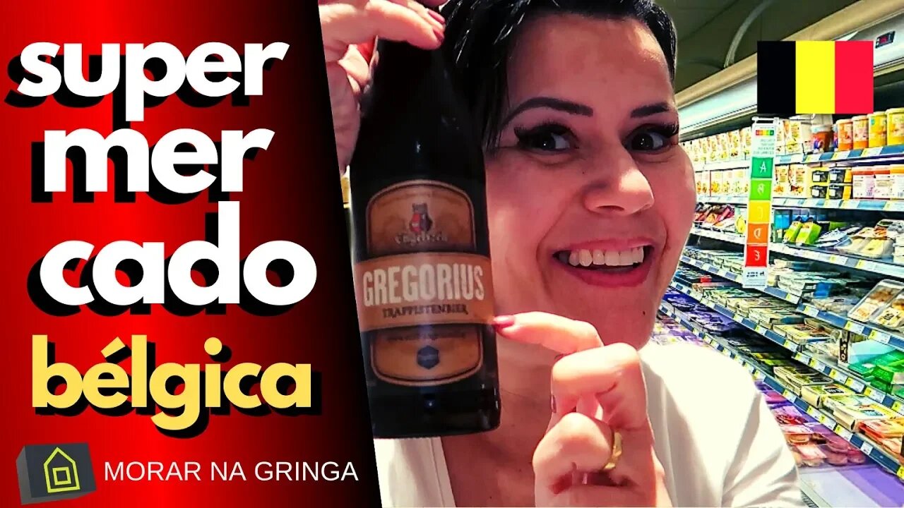 SUPERMERCADO NA BÉLGICA - @Morar na Gringa - vlog de viagem dicas de viagem férias