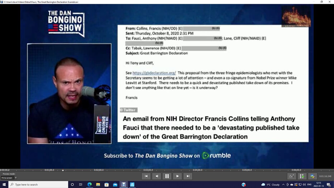 Fauci, BUSTED! The Great Barrington Declaration Scandal