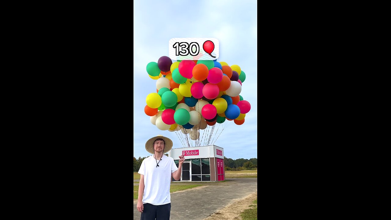 how many balloons to make a store in air