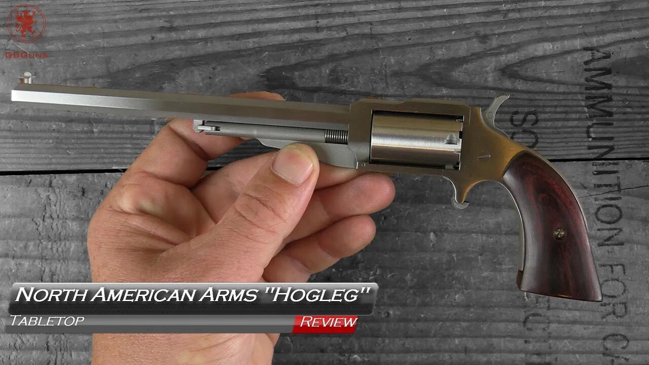 North American Arms Hogleg 22 Magnum Mini Revolver Tabletop Review and Field Strip
