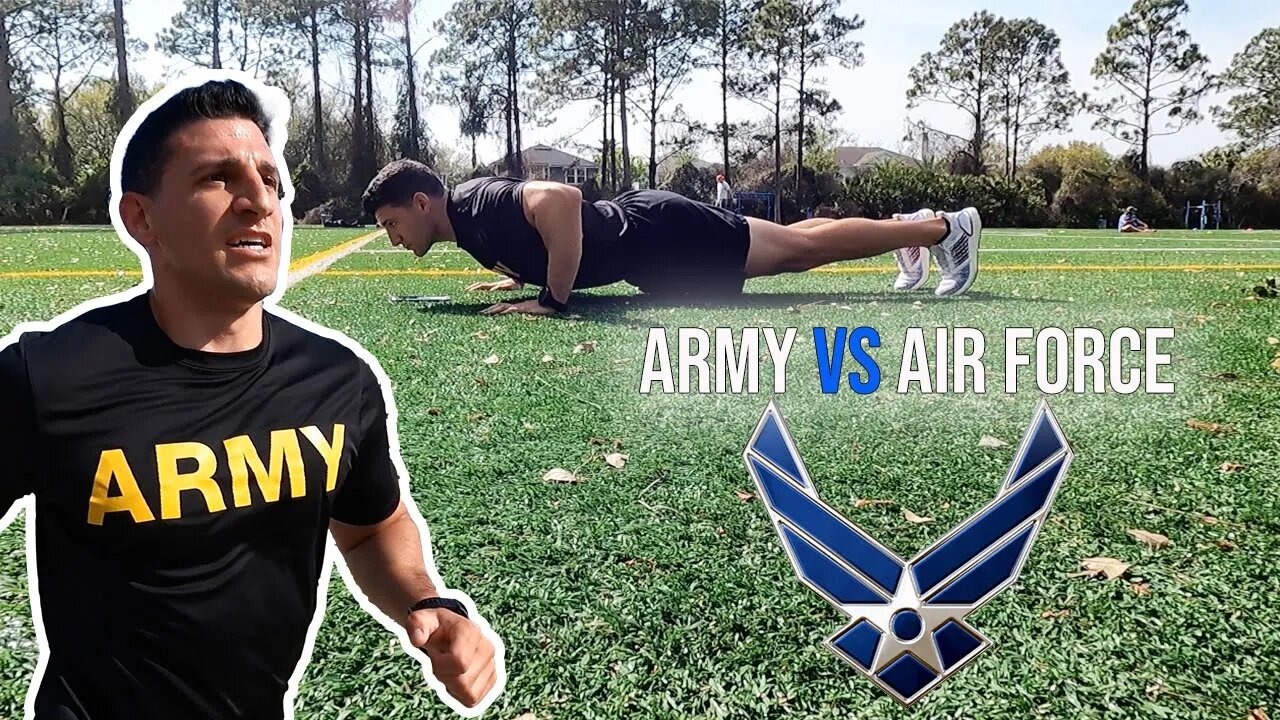 US Army SOLDIER Takes on Air Force Fitness Test