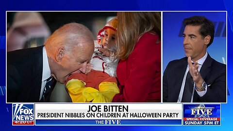 'The Five' reacts to Biden Biting Babies during Halloween celebration