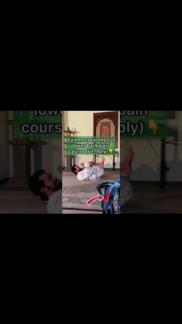 Got lower back pain? Do this!