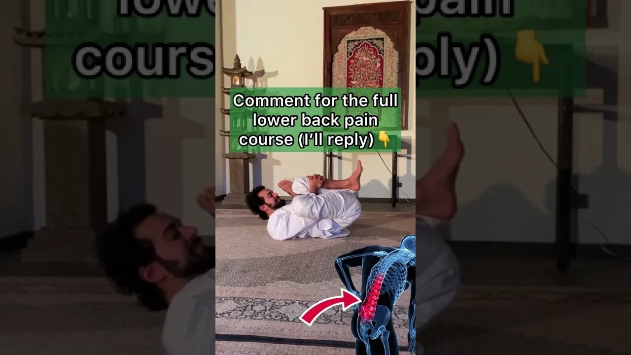 Got lower back pain? Do this!