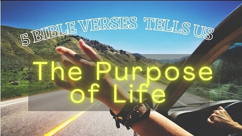 5 verses tell the Purpose of Life