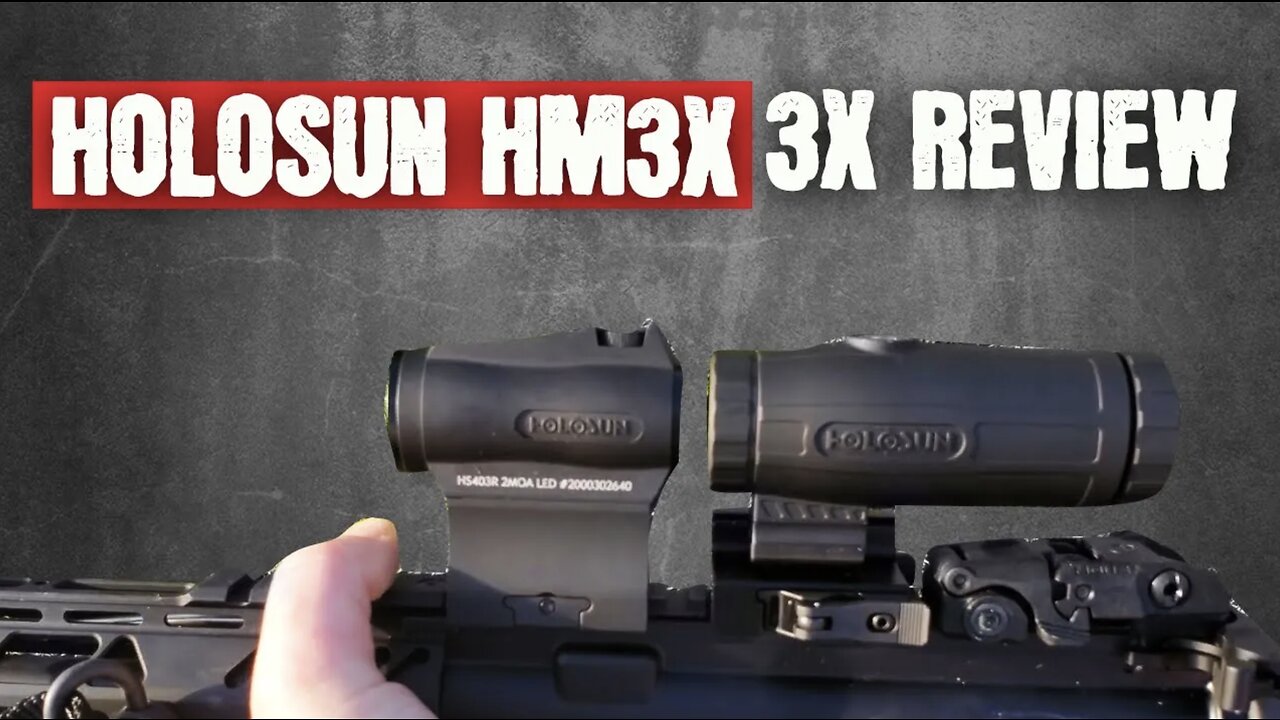 Holosun HM3X 3x Red Dot Magnifier Review