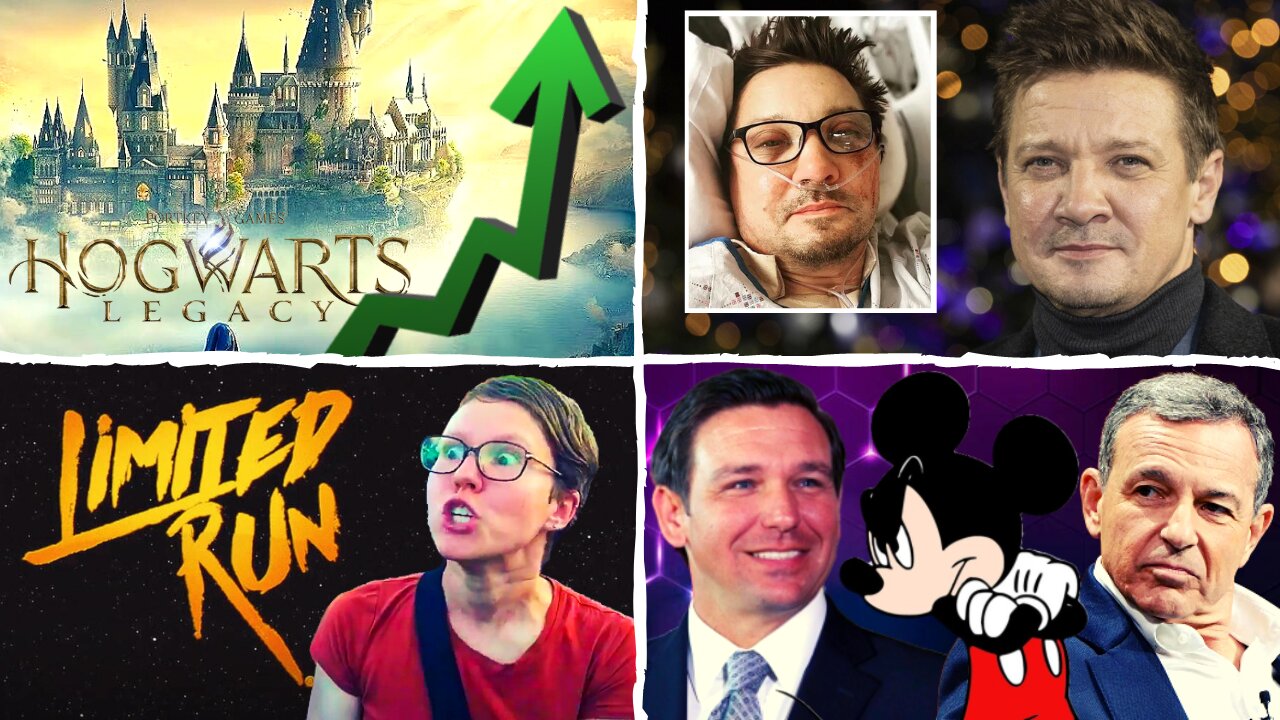 Disney Has MORE TROUBLE In Florida, Hogwarts Legacy TRIGGERS Woke Mob, Jeremy Renner Accident Update