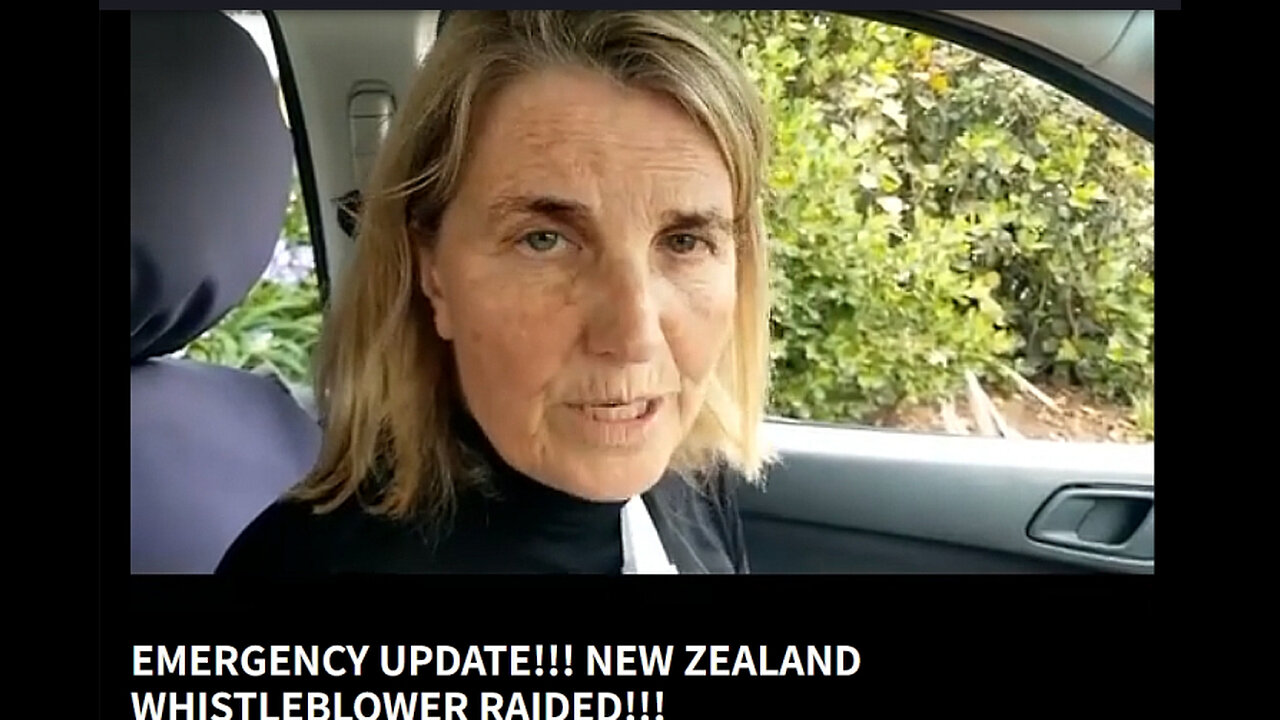 EMERGENCY UPDATE!!! NEW ZEALAND WHISTLEBLOWER RAIDED!!!