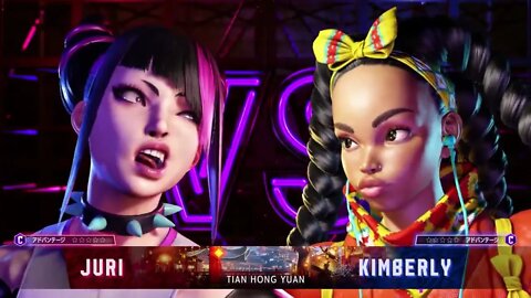 🕹🎮🥊 🇯🇵 STREET FIGHTER 6『ストリートファイター6』キンバリーとジュリの個性が #ストリートファイター6 の「ゲームフェイス」機能でバリバリ発揮されています👀💯