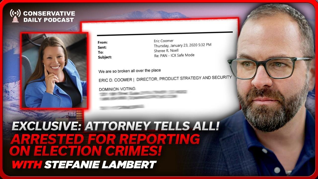 Joe Oltmann Live - Guest Stefanie Lambert: What They Did to Stefanie Lambert is Incredible...