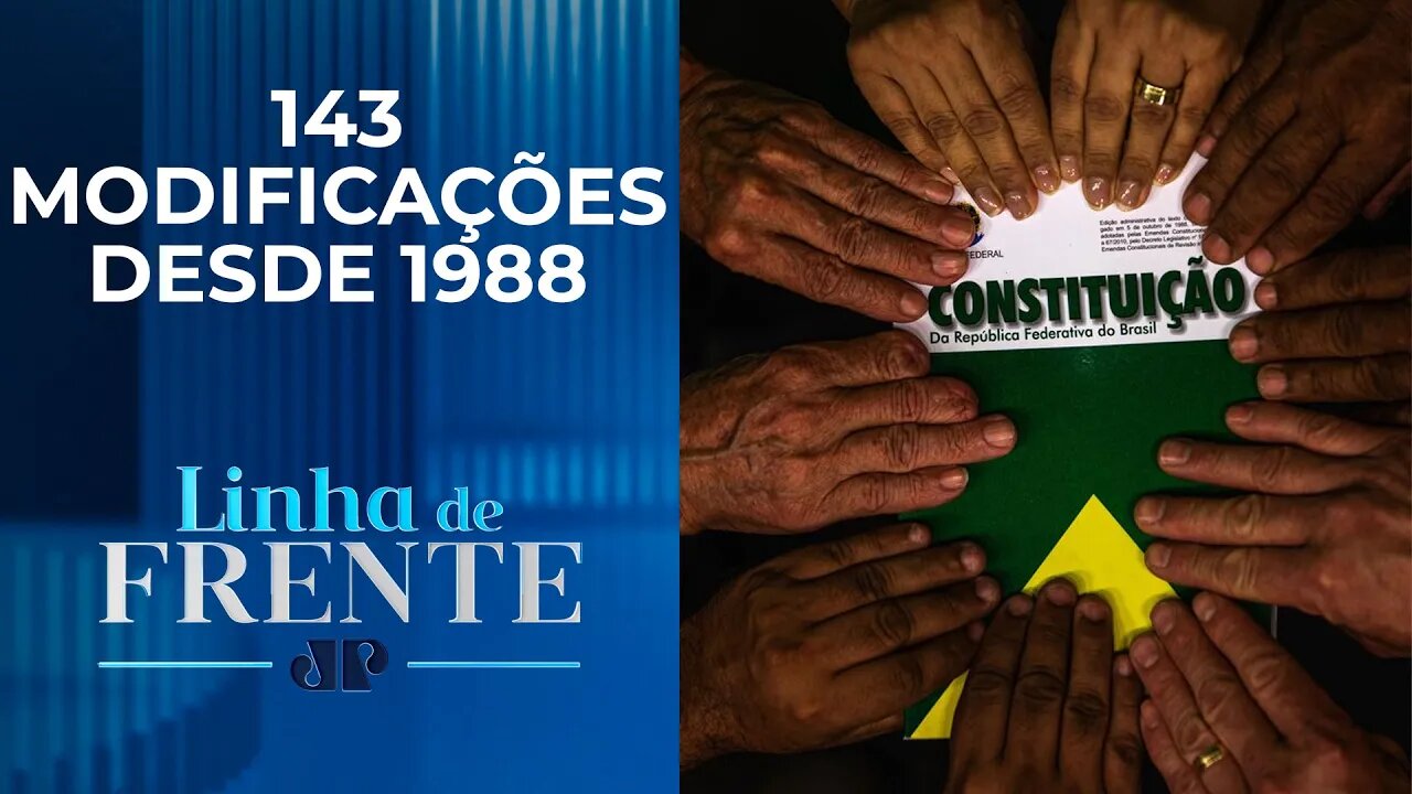 Brasil comemora 35 anos da Constituição | LINHA DE FRENTE