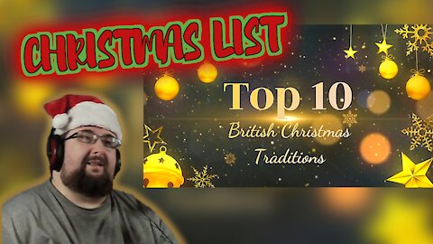 Top 10 British Christmas Traditions (4K) - Reaction