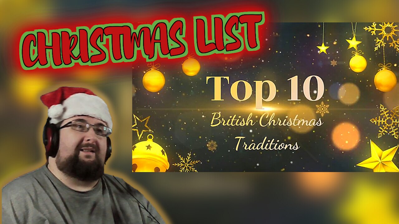 Top 10 British Christmas Traditions (4K) - Reaction