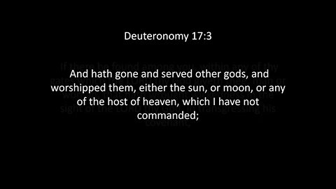 Deuteronomy Chapter 17