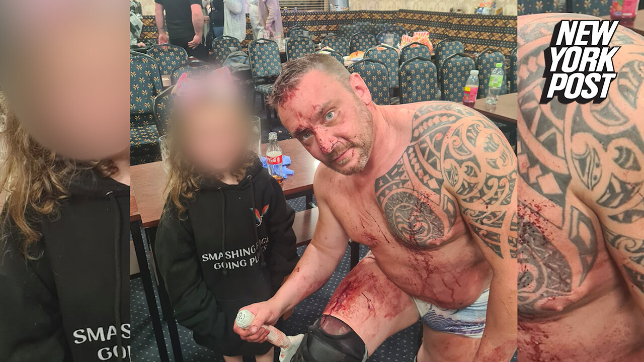 Police launch investigation after wrestling match turns into bloody brawl