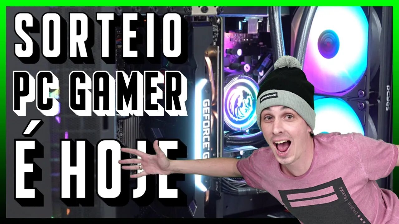 SORTEIO PC GAMER É HOJE!!!