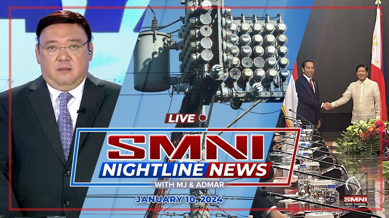 LIVE: SMNI Nightline News with MJ Mondejar and Admar Vilando | January 10, 2024