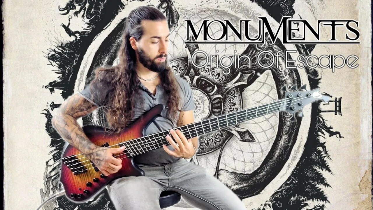 MONUMENTS - Origin Of Escape (Bass Cover) | Neural DSP