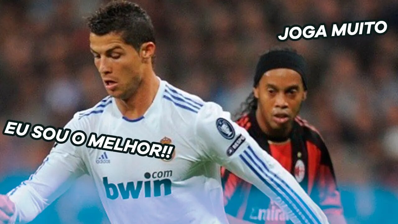 O DIA QUE CRISTIANO RONALDO MOSTROU QUE ERA MELHOR QUE RONALDINHO GAUCHO | DE GOLEADA