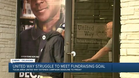 United Way Struggle To Meet Fundraising Goal