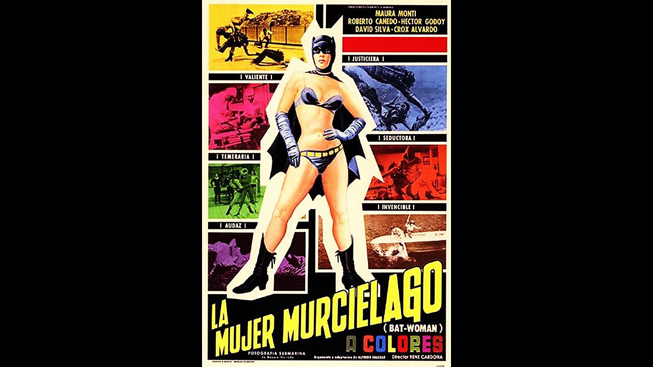 Movie From the Past - The Batwoman - AKA - La Mujer Murcielago - 1968