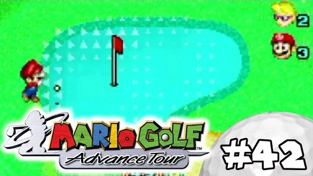 Mario Golf Advance Tour Walkthrough Part 42: Plumber's Pains