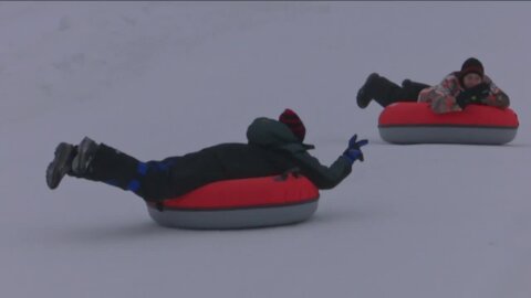 Fun in the snow: Winter Park in Kewaunee is open for snow tubing today through Thursday