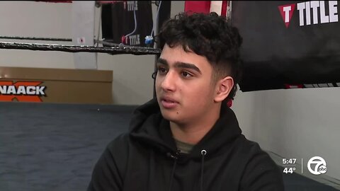 Meet this 8-time boxing champion, and he's only 14 years old