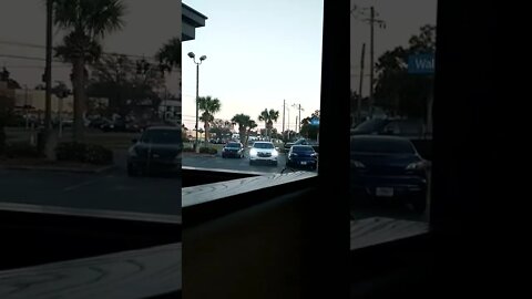 #gangstalking brighting White Chevy Equinox 1