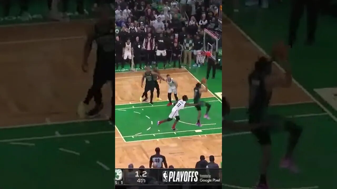 Tatum BEATS the BUZZER to WIN IT ALL!👀 #shorts