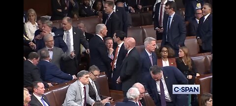 I bet you missed this! | House Speaker Vote || Congressman Yanked Out By His Face