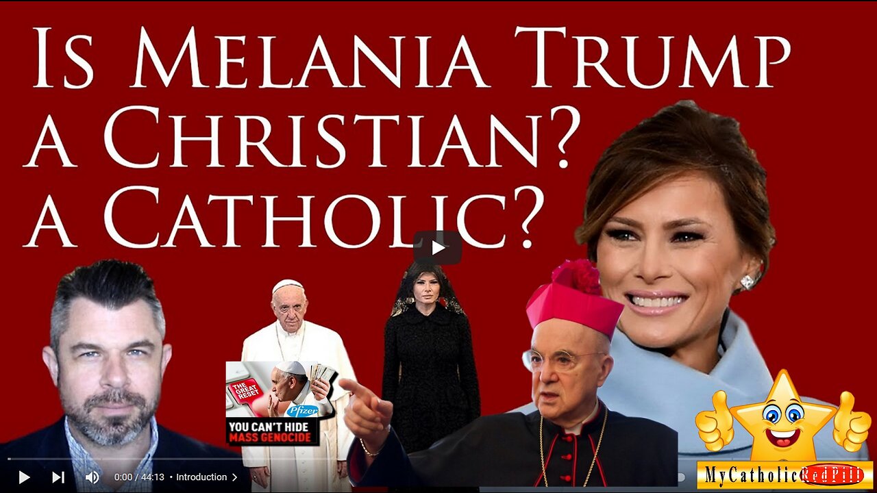 Is Melania Trump a Christian? A Catholic? (Election Fraud links in description)