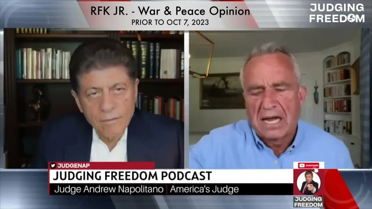 America's Role in International Disputes: Russia-Ukraine and China w/ #rfkjr