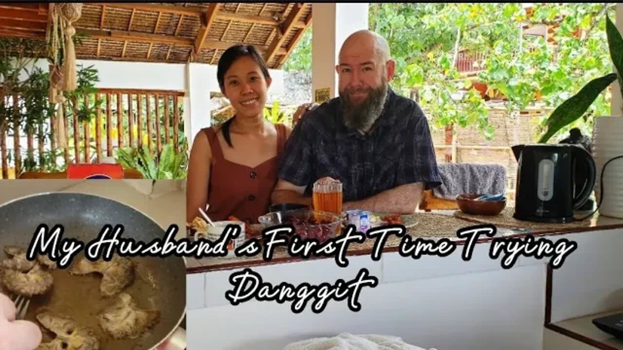 Rick's First Time Trying Danggit- Dried,Salted Rabbitfish | Filipino Breakfast