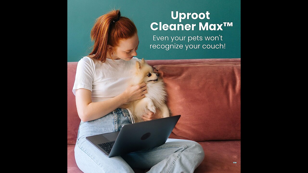 Uproot Cleaner Max Pet Hair Remover for Large Areas - Multi Fabric