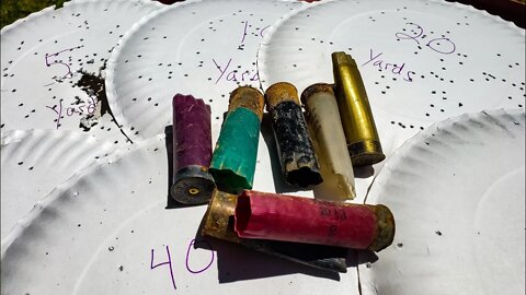 Patterning cheap shotgun loads