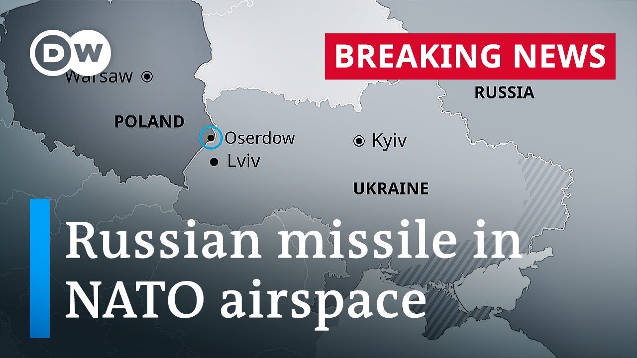 BREAKING NEWS:NATO member Poland says Russian missile violated its airspace | DW News