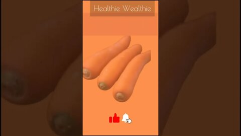 right way to eat carrot || Healthie Wealthie