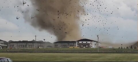 Unbelievable Tornado Touchdown In Indiana