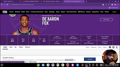 DE`ARRON FOX DROPS 43 VS SPURS..MVP SEASON ?